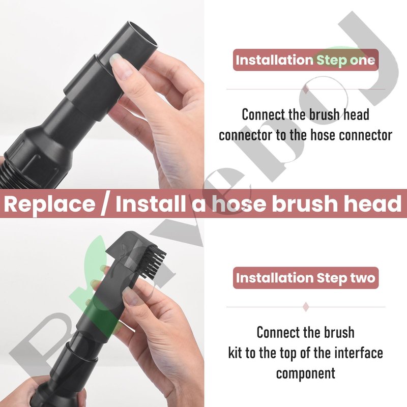 5140128-68 Replacement Hose Assembly And Vac Hose Attachment Kit Compatible with Dewalt Vacuum DCV580 DCV581H DCV580H Models