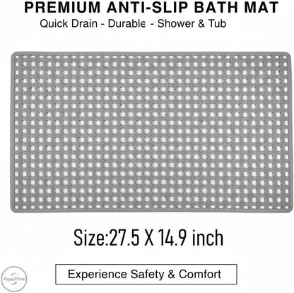 27x15,Machine 9) BEEHOMEE Bath Mats for Tub Kids,Baby Toddler - Large Cartoon Non-Slip Bathroom Bathtub Anti-Slip