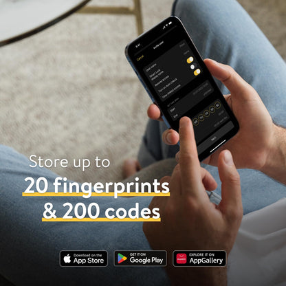 Nuki Keypad 2 Door with Code or Fingerprint Quick and Comfortable Opening Perfect Accessory for NUKI Smart Lock Bluetooth