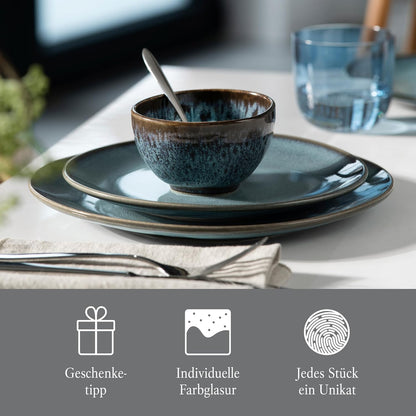 Lave gris Breakfast Plate