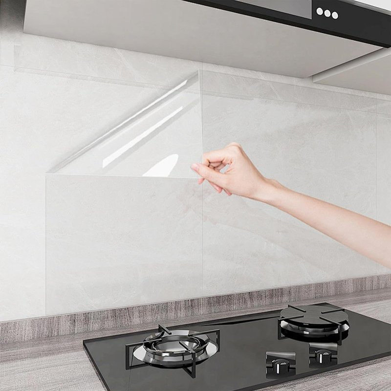 Yunihome Clear Contact Paper, 17.7 * 118 Inches Peel and Stick Waterproof Self Adhesive Vinyl – Oil Proof, Removable No Residue for Kitchen Cabinets, Countertops, Shelves & Dining Tables