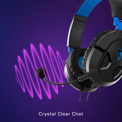 Turtle Beach Recon 50 PlayStation Gaming Headset - PS5, PS4, Xbox Series X, Xbox Series S, Xbox One, Mobile & PC with 3.5mm - Removable Mic, 40mm Speakers