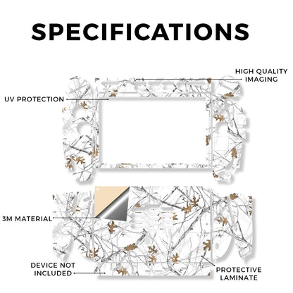 Gaming Skin Compatible with Lenovo Legion Go 2 (2025) - Conceal Snow - Premium 3M Vinyl Protective Wrap Decal Cover - Easy to Apply | Crafted in the USA by MightySkins
