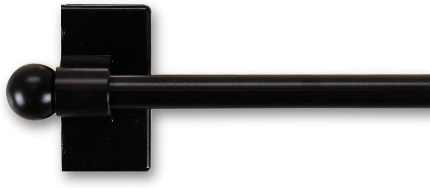 Rod Desyne 7/16 inch Magnetic Rod Adjustable 28-48 inch - Black
