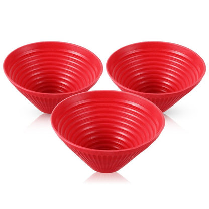 Heclia 3 Pack Rubber Jar Opener, 3.7 Inch Round Silicone Jar Opener Gripper for Seniors with Arthritis Weak Hands, Non Slip Jars Lid Openers Kitchen Lid Cap Gripper Pads Multi-function Coasters