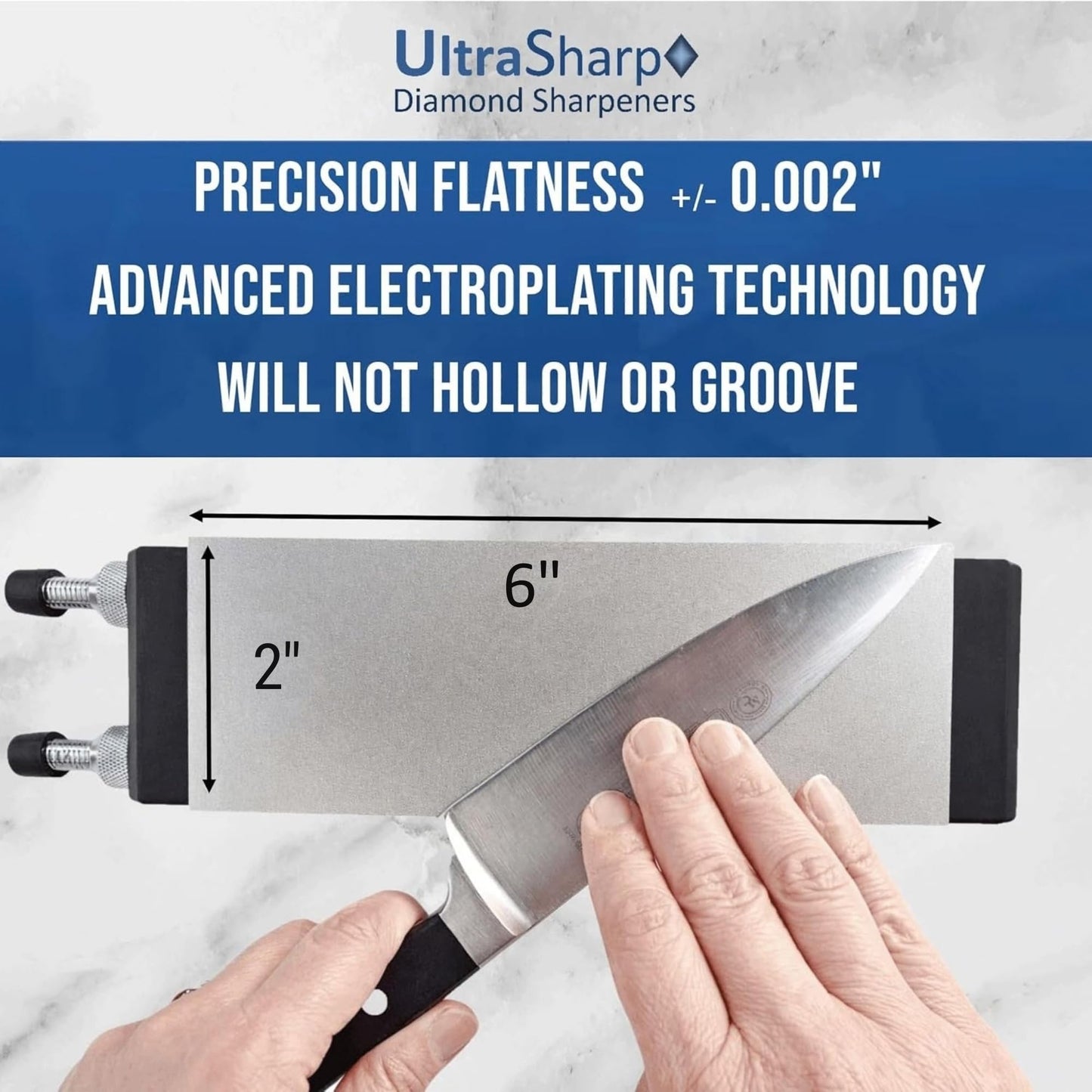 Ultra Sharp II Diamond Sharpening Stone Kit - Coarse/Medium/Extra Fine