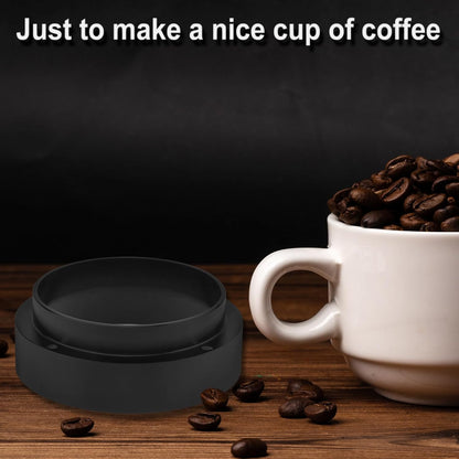 51mm Espresso Dosing Funnel, Magnetic Coffee Dosing Ring, Anodized Aluminum with 4 Magnetized Steel