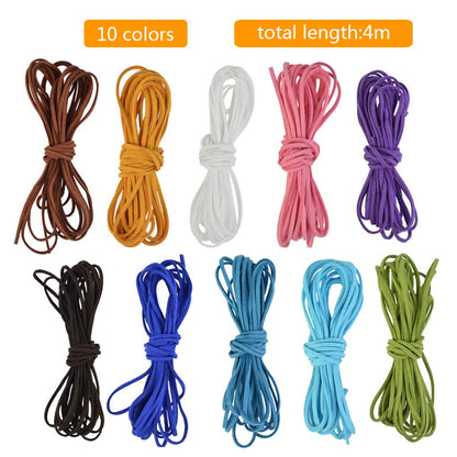 Nydotd 125Pcs Dream Catcher Making Kit, 15 Pcs Metal Rings Hoops Macrame Ring in 5 Size Gold, 100pcs 6 Styled Feathers, 10 Pcs 3 mm Faux Suede Cord for Dream Catcher Crafts Birthday Party