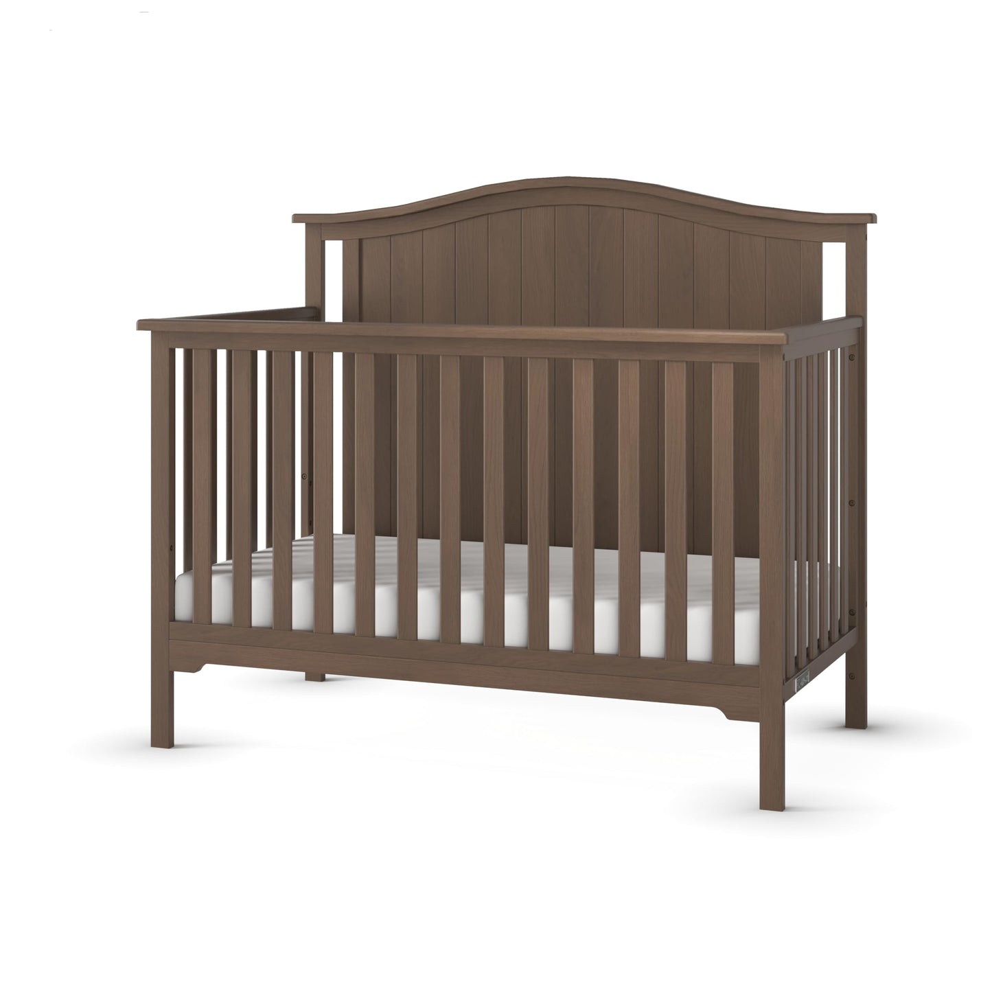 Child Craft Hampton Arch 4-in-1 Convertible Crib, Baby Crib Converts to Day Bed, Toddler Bed and Full Size Bed, 3 Adjustable Mattress Positions, Non-Toxic, Baby Safe Finish (Dusty Heather)