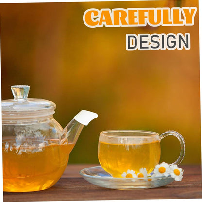 2pcs Teapot Spout Cover - Silicone Kettle Spout Protector Sleeve for Leak Pourer
