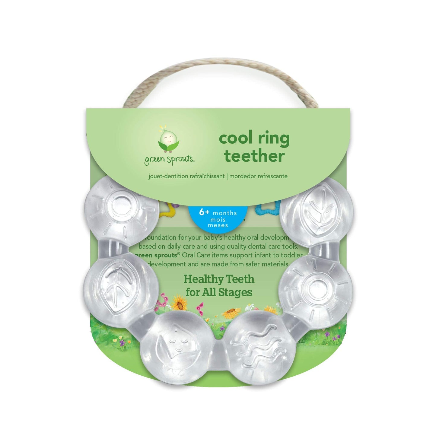Cooling Ring Teether-Clear