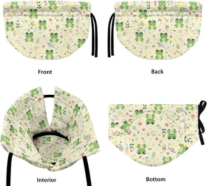Cartoon Frog Tea Pot Cozies with Adjustable Drawstring, Dustproof Kettle Cover for Breakfast Pots, Machine Washable