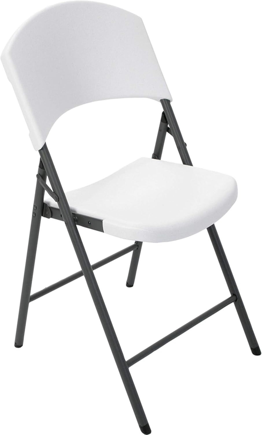 Contoured Folding Chair by Lifetime Products, White
