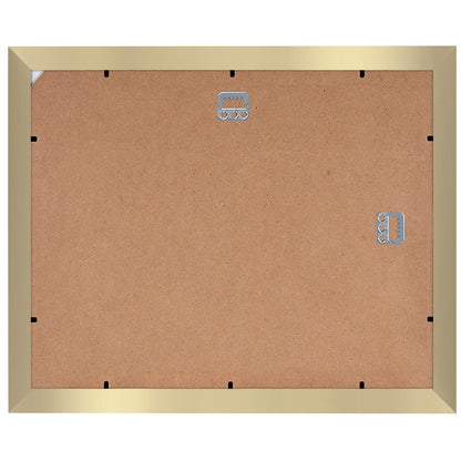 Americanflat 11x14 Diploma Frame with Shatter-Resistant Glass - Use as 8.5x11 Frame with Mat or Display 11x14 Documents Without Mat - Certificate Frames with Engineered Wood for Wall Display - Gold