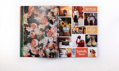 Free Period Press Vision Board Book, 700+ Words & Images in All Categories, for Visualizing Your Life Goals & Dreams, Playful, Stylish Pictures for Collage Making & Scrapbooking (Adult)