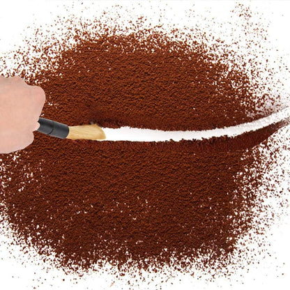 Coffee Machine Cleaning Brush, 2 Head Espresso Grinder Brush for Home Kitchen
