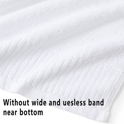 27.5x55 Inches Set 6 100 650GSM 6pieces) YTYC Luxury Bath Towels of Large, Percent Cotton Super Absorbent Soft Shower