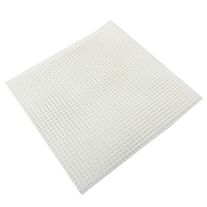 NX Garden 50x100cm Blank Rug Hooking Mesh and Bent Latch Crochet Hook with Wood Handle DIY Kit Tool for Tapestry Carpet Rug Making Embroidery Crafts Decor