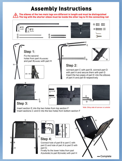Falling in Art Canvas Print Rack, Display Rack for Posters, Holds Artwork, Prints, Panels, Canvas Art for Shows & Storage