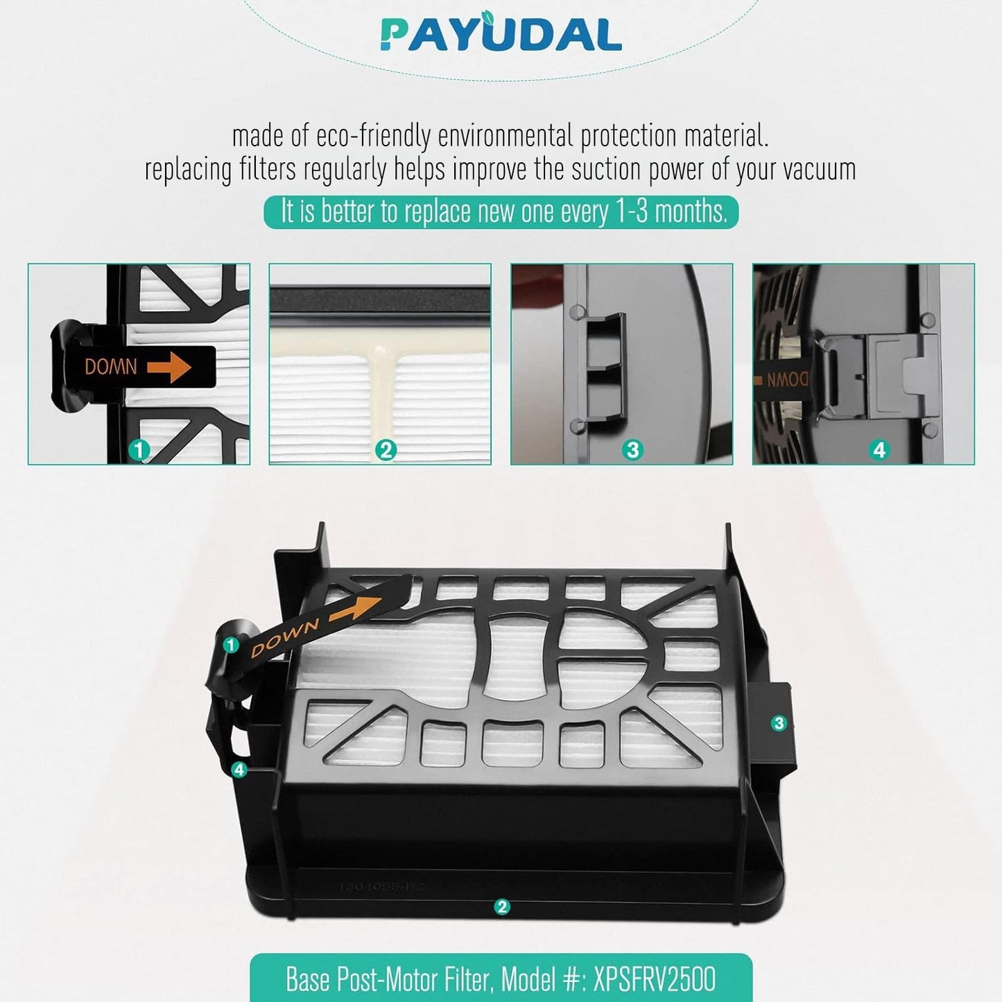 Replacement Parts for Shark AI Robot Vacuum Cleaner, AV2511AE AV2501S AV2610WA Accessories Kits