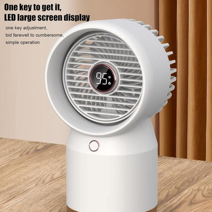 ENZZ Car Air Conditioner, USB Powered, Fast Cooling, Mini Camping Air Conditioner for Home, Office, Car