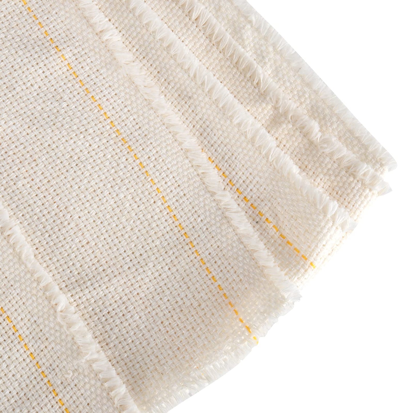 PINGEUI 2 Pieces 59 x 59 Inch Tufting Cloth with Marked Lines, Large Size Punch Needle Monk’s Cloth, Primary Rug Backing Fabric for Embroidery, Handmade, DIY Craft