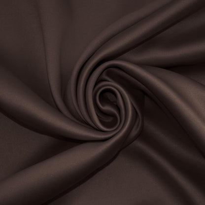 Sun Zero Soho Blackout Grommet Curtain Single Panel, 54" x 95", Energy Efficient, Chocolate Brown