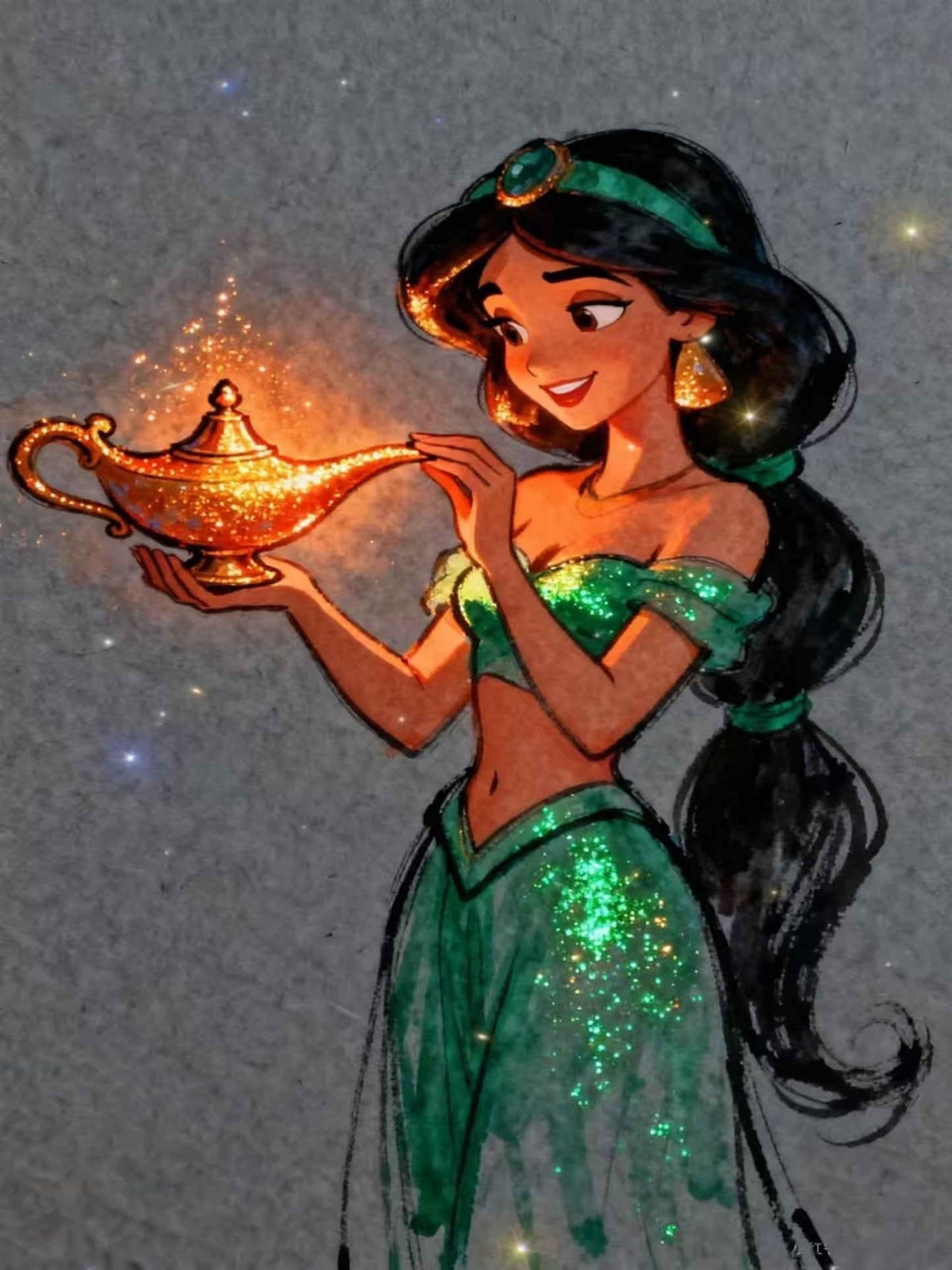 8 Pack Disney Princess Diamond Painting Kits for Adults, 5D DIY Diamond Art Full Drill Crystal Rhinestone Craft Set, Disney Princess Characters Diamond Paintings Diamond Dotz for Home Wall Decor Gifts