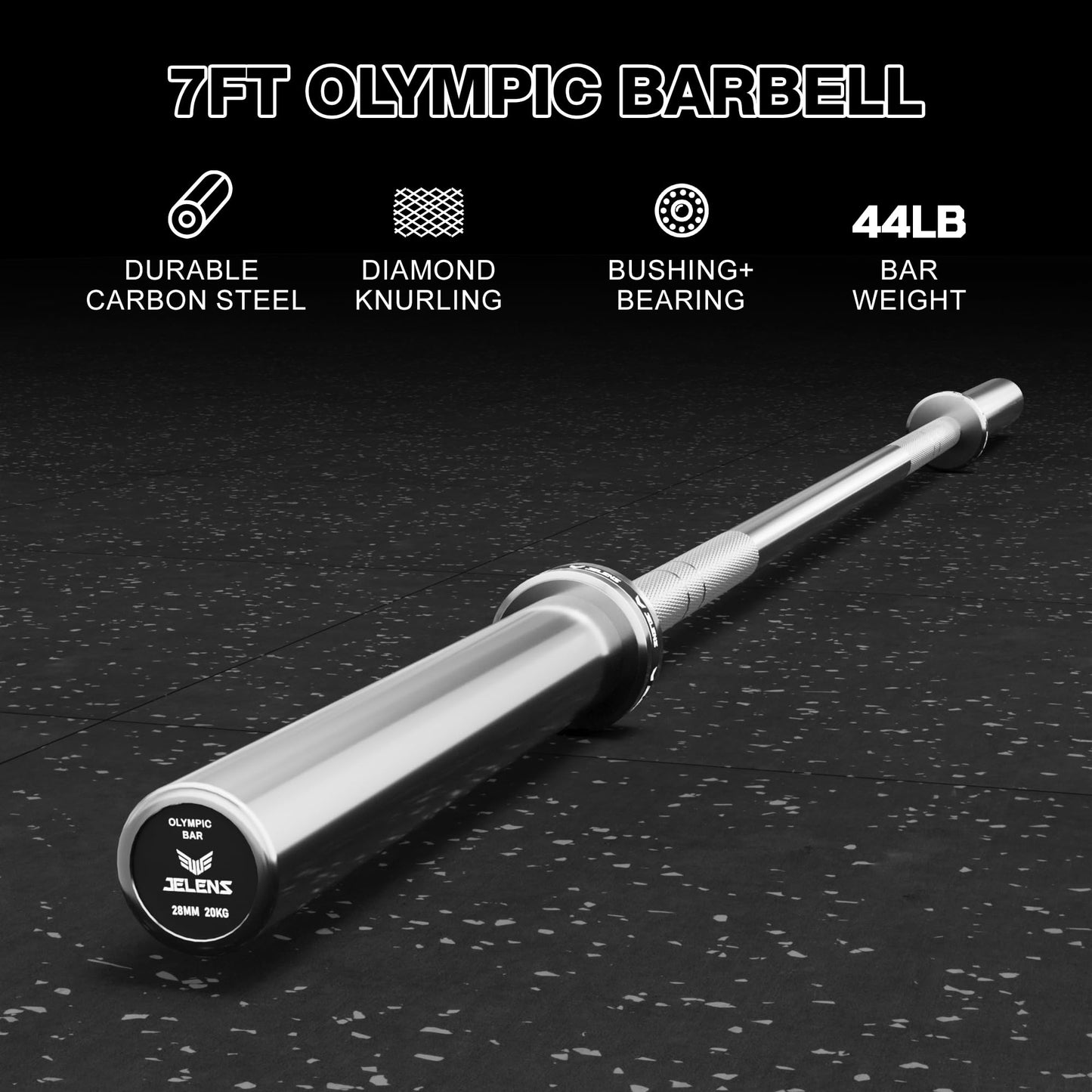 JELENS Power Cage, 2000LBS Multi-Function S11 Power Rack with LAT Pulldown, Squat Rack with Adjustable Pulley System and More Training Attachments, Weight Workout (Home Gym Package)