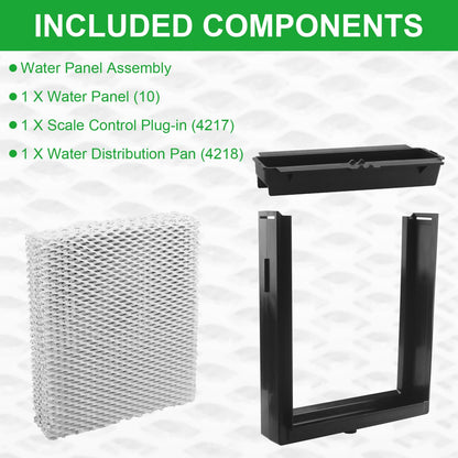 Aulpq 4793 Humidifier Maintenance Kit for AprilAire Whole-House Humidifier 550 558 550A with Water Panel Model No. 10 Humidifier Replacement Filter