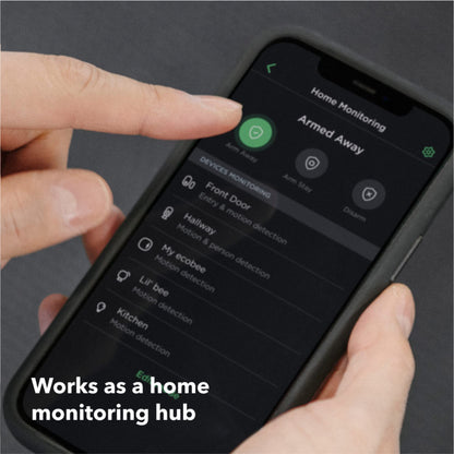 ecobee Smart Thermostat Premium with Smart Sensor and Air Quality Monitor - Programmable Wifi Thermostat - Works with Siri, Alexa, Google Assistant