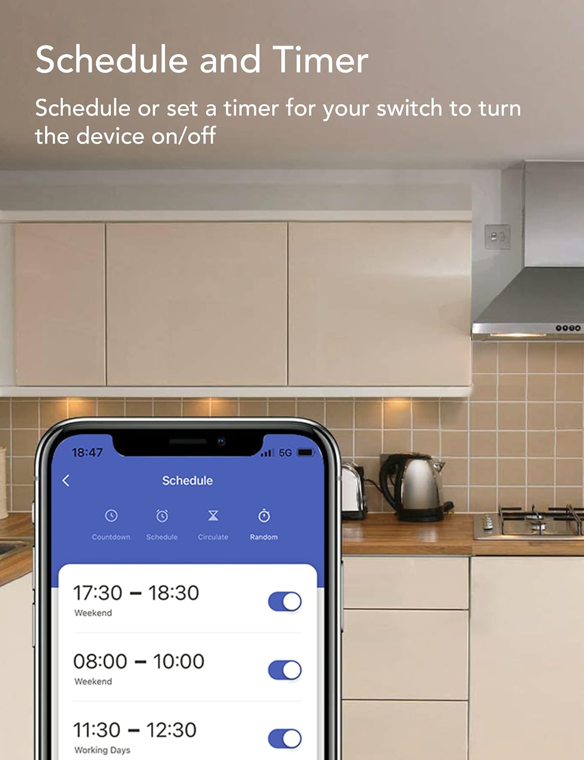 Smart Plug Work with Alexa and Google Home Nooie, Smart Alexa Plug Mini Smart Life&Tuya, Smart Outlet Plug Voice Control, WiFi Plug, Enchufe Inteligente Schedule Timer, 2.4Ghz Only, 4-Pack