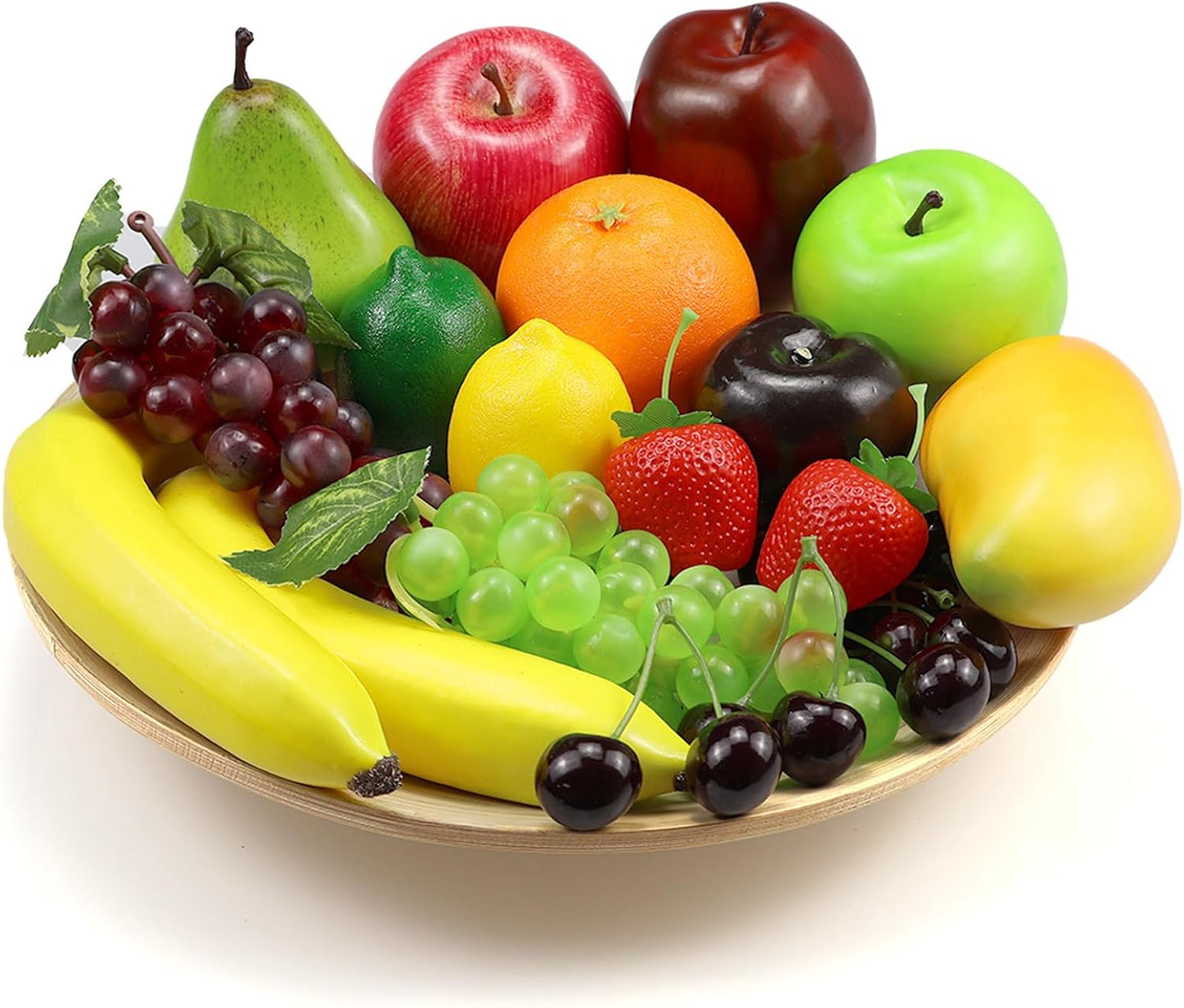 20 Pack, Pcs Fake Fruit Artificial Fruit for Decoration Party, Realistic Fake Fruits Table Centrepieces Decoration Home