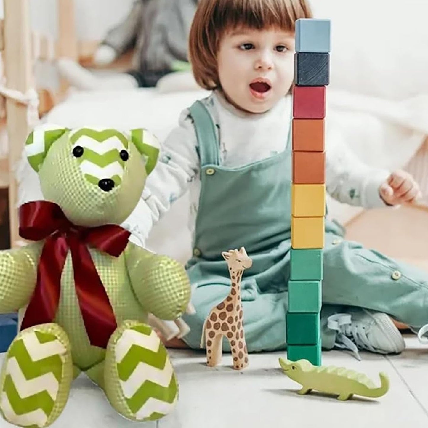 30 Pcs Memory Bear Sewing Patterns Template, Memory Bear Acrylic Template Ruler Set, Quilting Rulers and Templates, Memory Bear Patterns for Sewing Patterns for Beginners