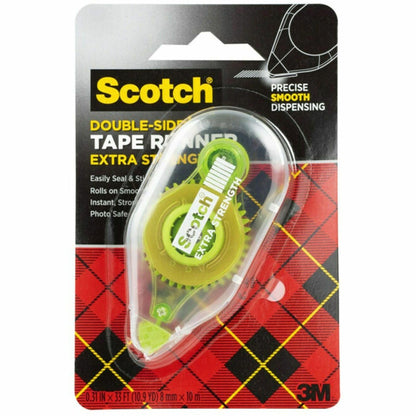 Scotch Adhesive Dot Roller Value Pack, .31 in x 49 ft, Great for Home Office, Scrapbooking, and Art Projects, 4-Pack