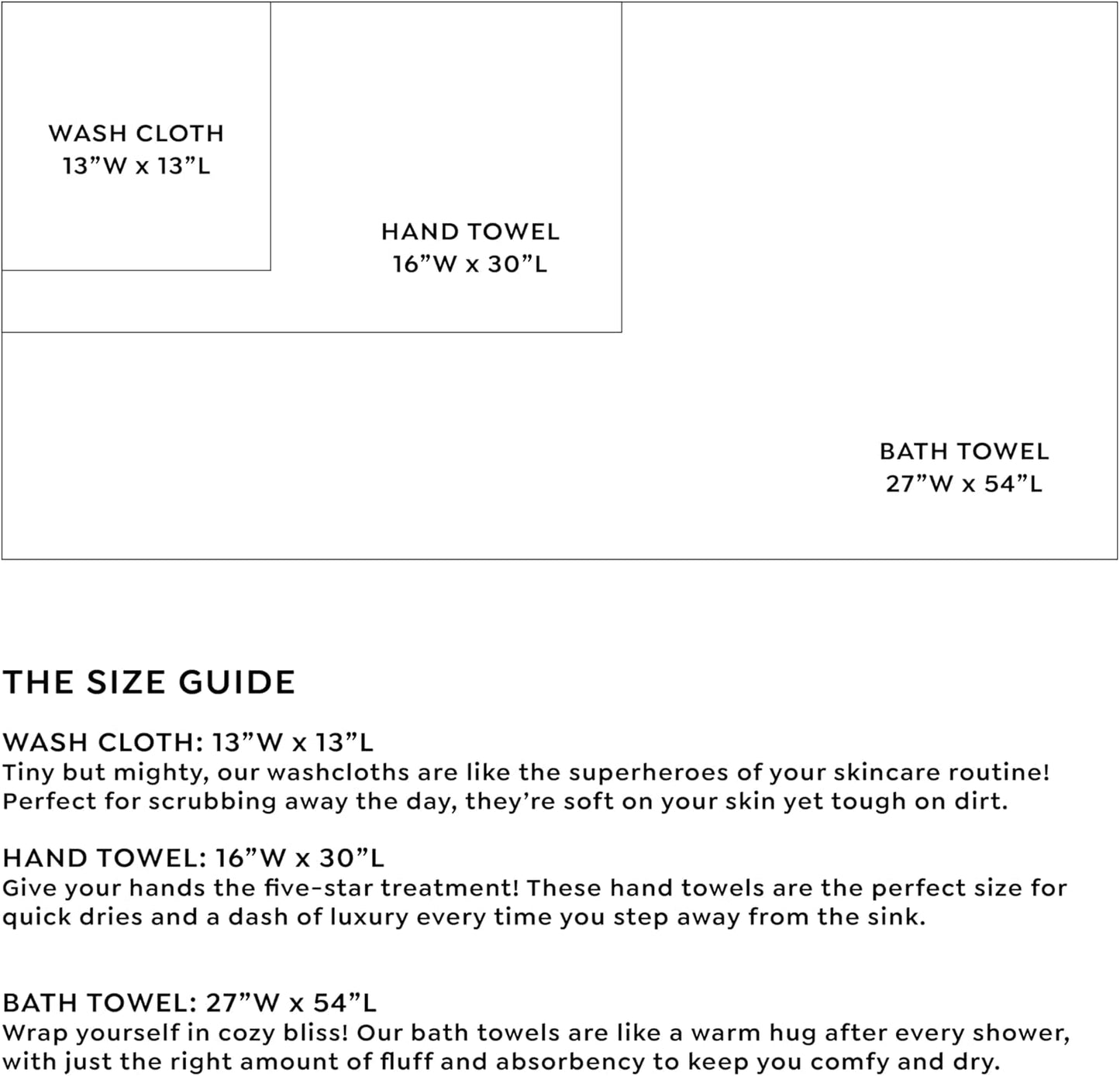 1888 4 Pack Set, Mills Premium Bath Towel True Classics Premium Cotton Blend, Super Soft and Highly Absorbent Bath