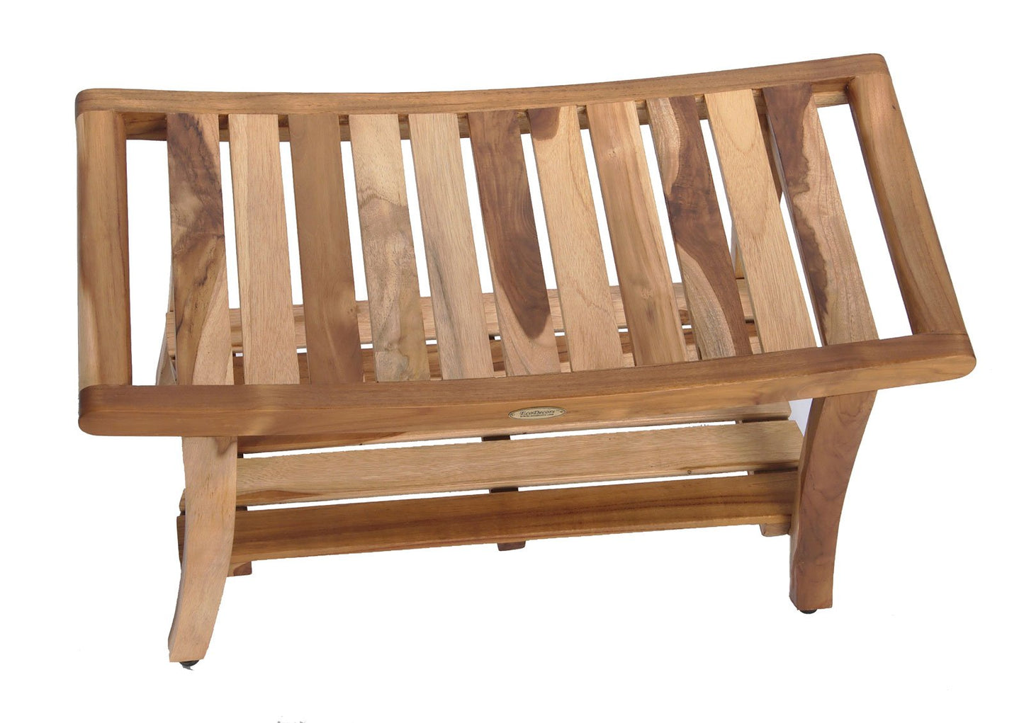 Harmony Teak Bench with Protective Teak Cleaner