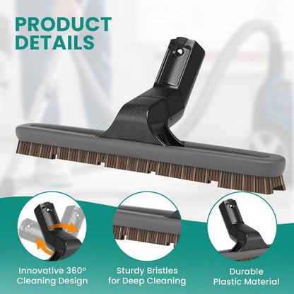 12 Inch E2 Vacuum Floor Brush Assembly Compatible with Rainbow SRX Series Vacuum Cleaner