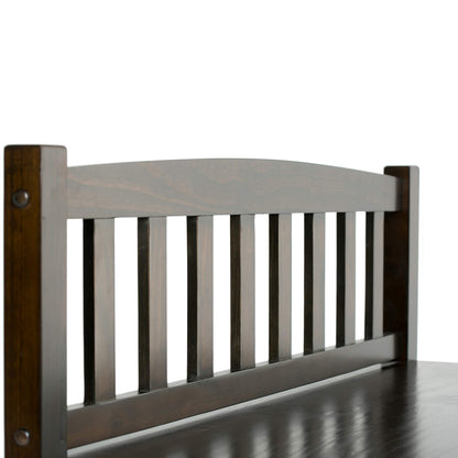 SIMPLIHOME Burlington Entryway Storage Bench - 42 inch Wide Solid Wood Storage Seat with Drawers in Mahogany Brown, Transitional Bench for Entryway or Living Room with Bronze Handles and Tapered Legs