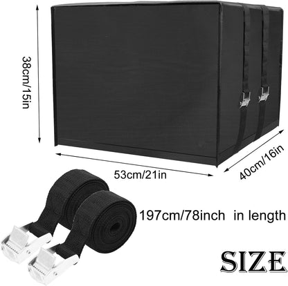 Insulated Air Conditioner Cover for Window Units, 3 Layers Waterproof Insulation for Outdoor AC Protection