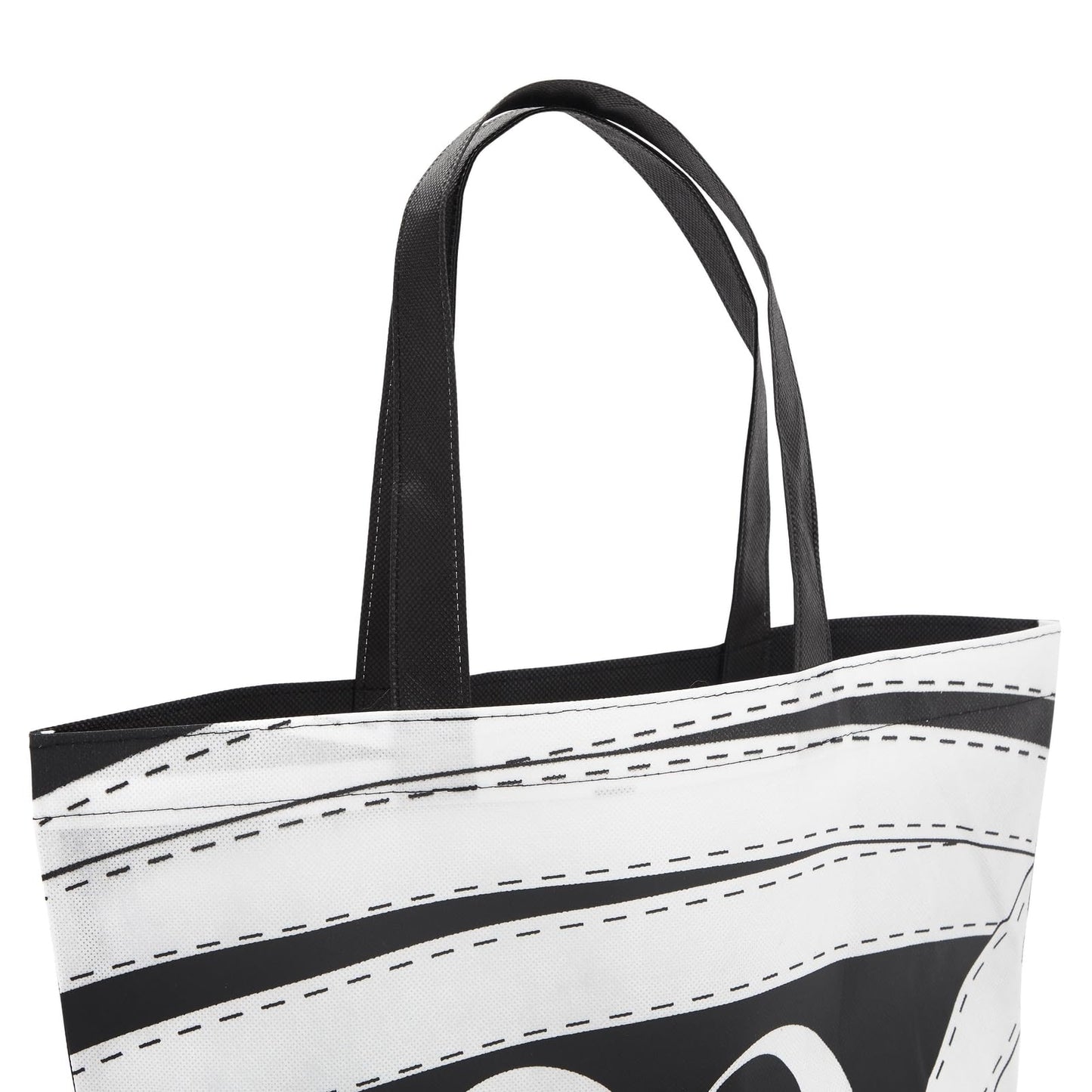 BLUE PANDA 12-Pack Large Mummy Halloween Tote Bags for Halloween Parties - 15 x 16 Inches Trick or Treat Sacks, Reusable Goodie Bags for Kids & Adults