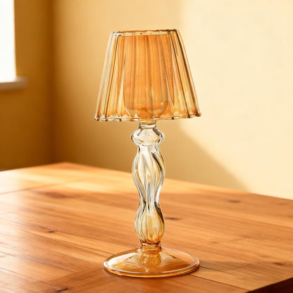Maimeili Glass Candle Holder Hurricane Crystal Decorative Candle Fits Standard Tealight for Table Wedding Dinning Centerpieces Party Supplies Home Decor