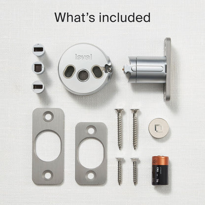 Level Bolt Smart Deadbolt - Make Your Lock Smart & Keep Your Existing Hardware and Keys - Keyless Entry via Level App (iOS & Android) - Works with Apple Home