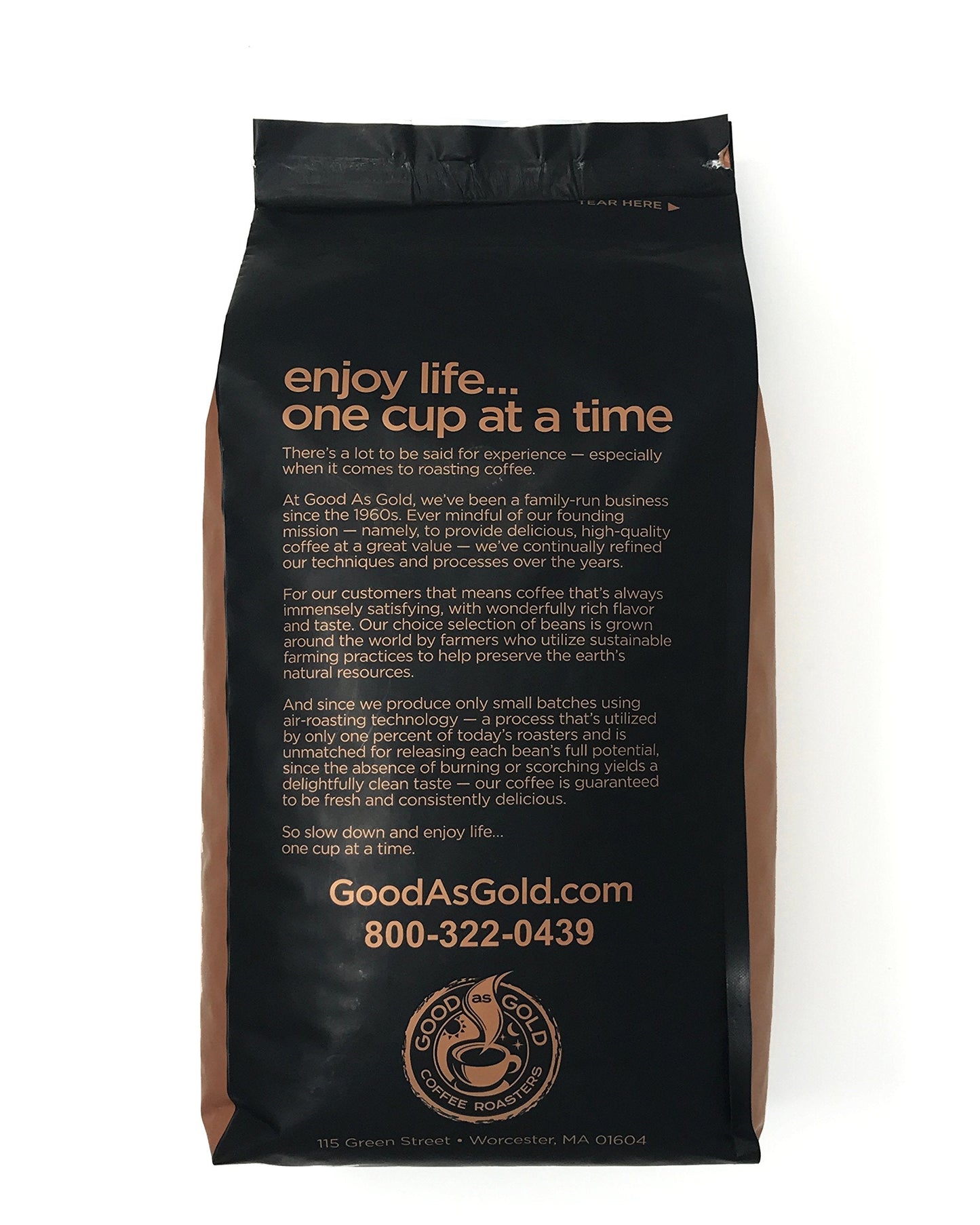 Good As Gold Coffee Roasters - Snickerdoodle Flavored Whole Bean Coffee, 5 Pound Bag