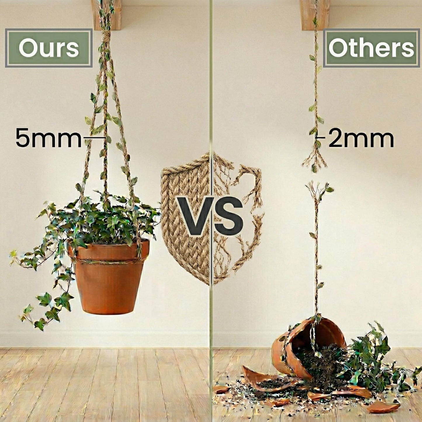 XYXGFCHP Burlap Leaf Ribbon, 196Ft (2x98Ft) 5mm Natural Jute Twine with Artificial Green Leaves & Vine for DIY Crafts, Gift Wrap, Jungle Safari Party, Baby Shower, Rustic Wedding, Garden & Home Decor