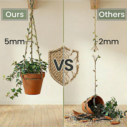 XYXGFCHP Burlap Leaf Ribbon, 196Ft (2x98Ft) 5mm Natural Jute Twine with Artificial Green Leaves & Vine for DIY Crafts, Gift Wrap, Jungle Safari Party, Baby Shower, Rustic Wedding, Garden & Home Decor