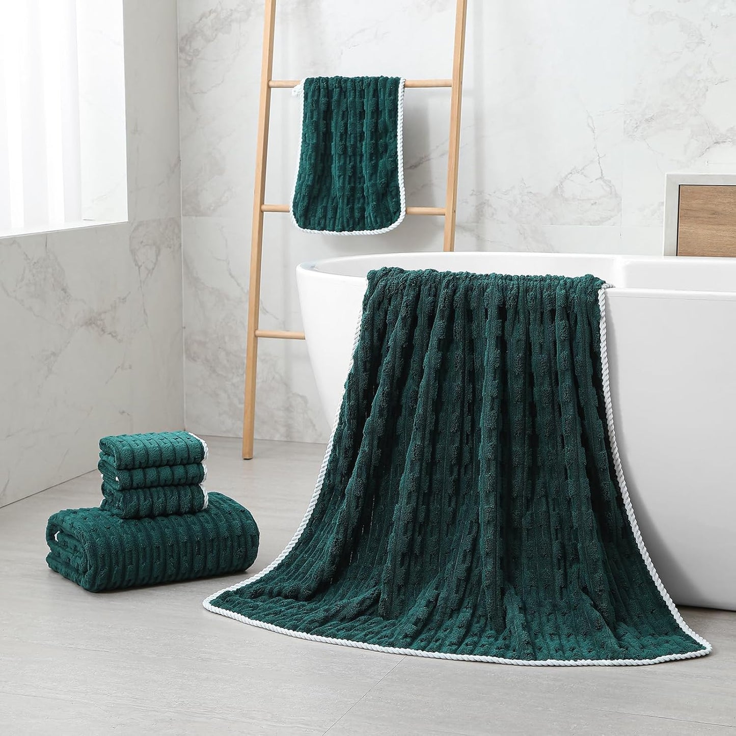 40x80 Inches Set 6 6 Oversized Bath Sheets Extra Large Bath Towels of for Adults Super Soft Quick Dry Lightweight Lint