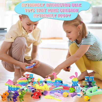 Skiennix Fidget Toys Pack - 1000+ PCS Party Favors for Kids | Perfect for Birthdays & Christmas Goodie Bags