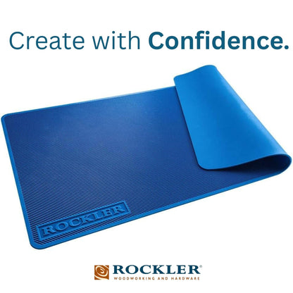 Rockler Silicone Glue Mat (15"x30") - Heat Resistant Mat for Projects, Garage, Shop, Dining Room Table – Easy to Clean Silicone Mats for Crafts – Rolls up for Easy Storage Silicone Project Mat