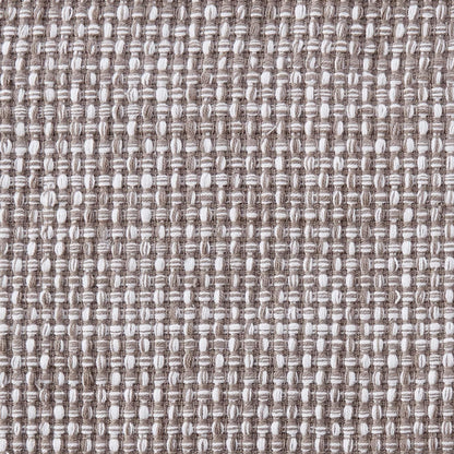 Sweet Home Collection 100% Cotton Placemats, Set of 6, Two Tone Woven Fabric, 13" x 19", Soft Durable Table Mat, Gray